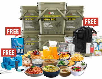 Limited Time Only! $1,600 Savings on Ready Project 6-Month Emergency Food Supply and MORE