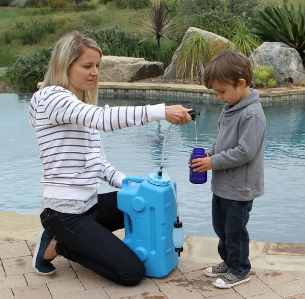 Deluxe Aquabrick Emergency Water Purification for Home & Travel