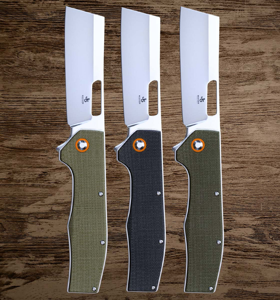J5 Western Cleaver-X Folding Knife