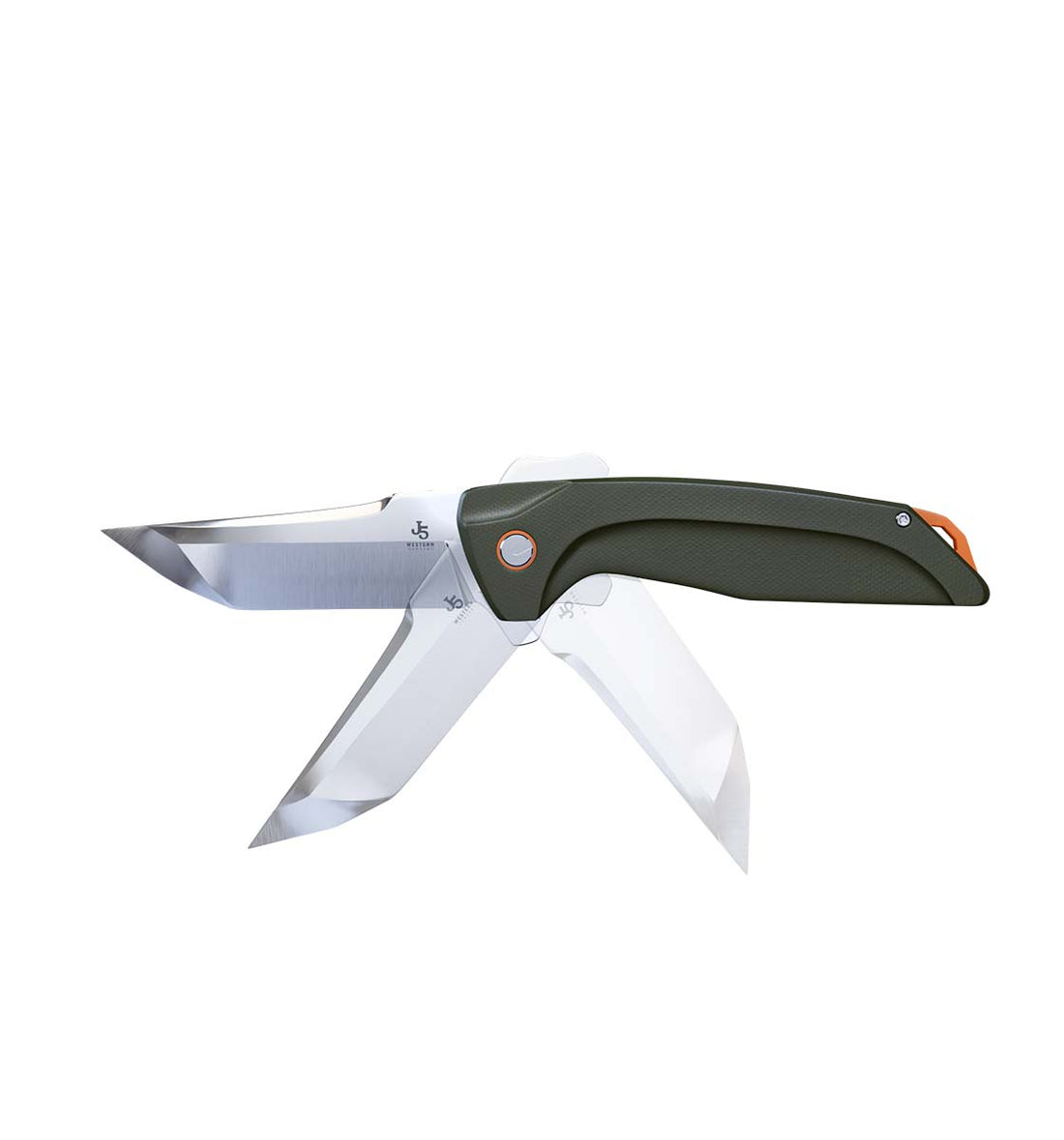 J5 Western Full Mount Folding Knife