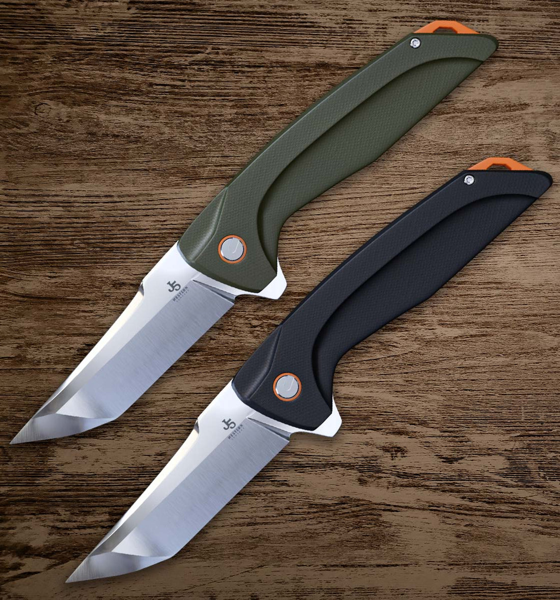 J5 Western Full Mount Folding Knife